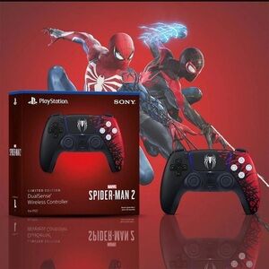 PS5 DualSense Wireless Controller – Marvel Spider-Man 2 Limited Edition (New)